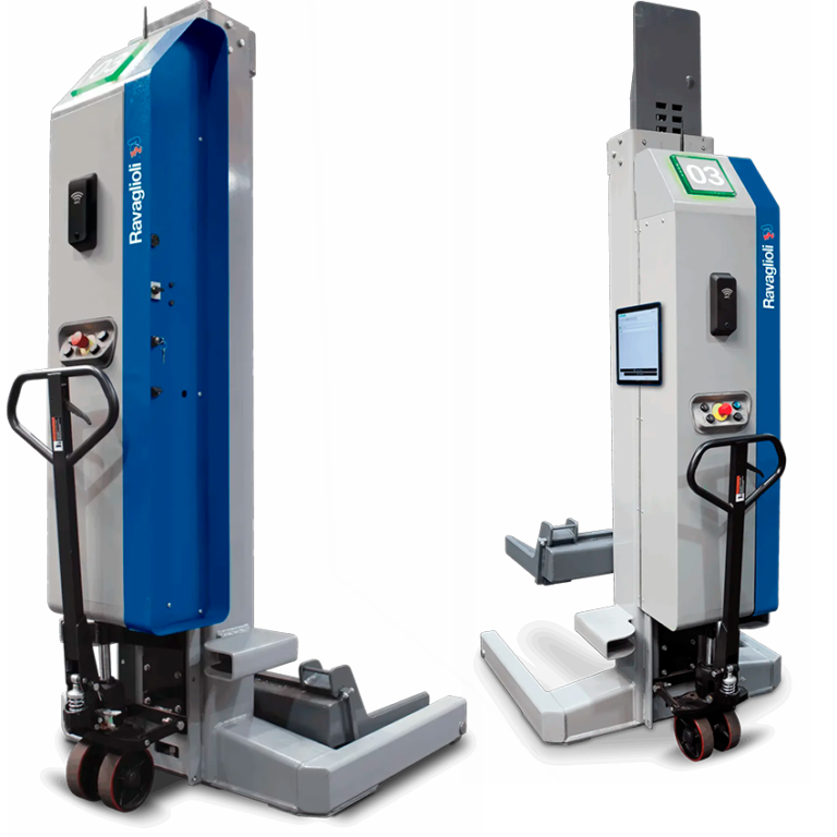 käyttöpaneeli pilarissa, Ravaglioli RAV Alpha 4-7.5