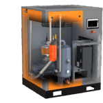 DME 7,5 PM ruuvikompressorin rakenne, Ekomak