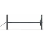 Nussbaum Combi Lift 4.55 4-pilarinostin kuvattuna sivulta