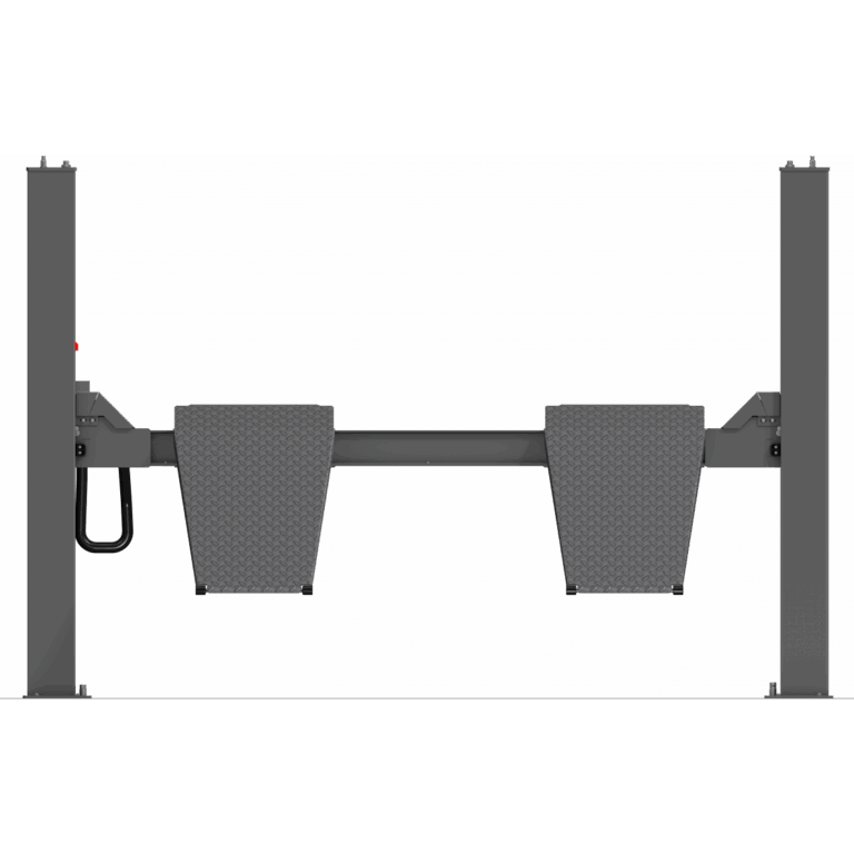 Nussbaum Combi Lift 4.55 s 4-pilarinostin kuvattuna takaa