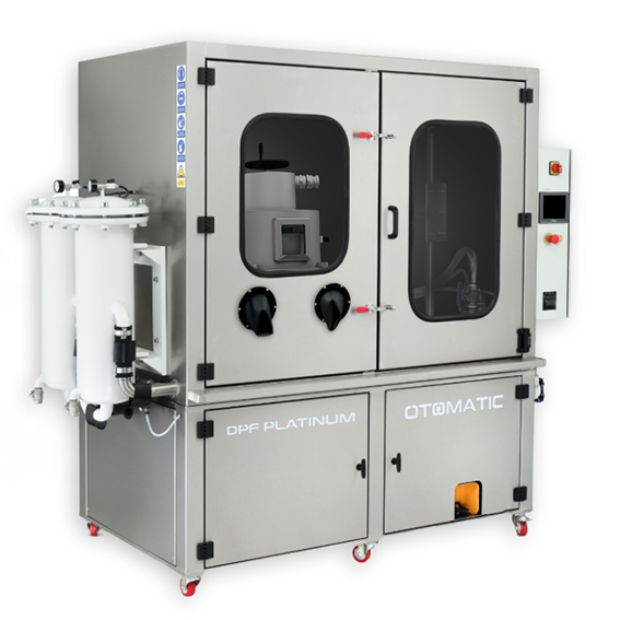 suodattimet Otomatic DPF Platinum DPF suodattimen puhdistusjärjestimässä