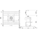 AC kuilunostin GGD150S mitoituspiirustus